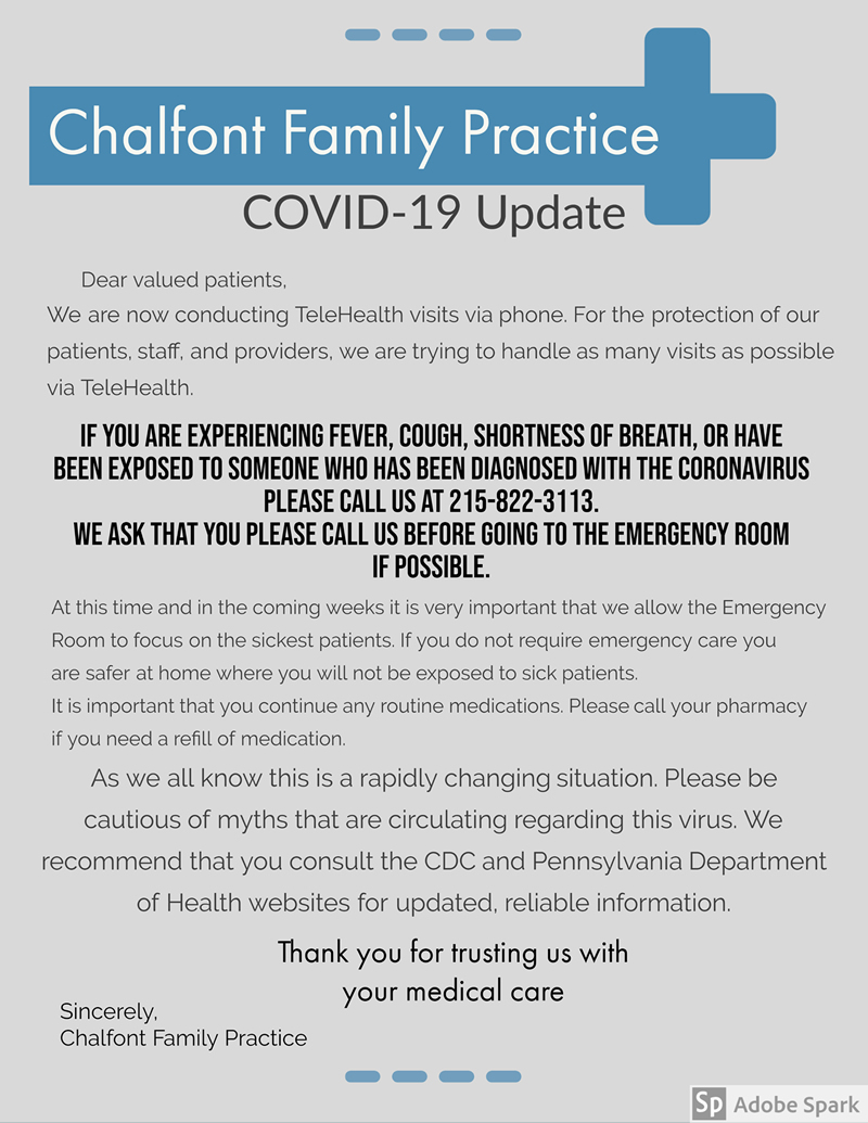 Chalfont Family Practice New Britain, Bucks County, PA